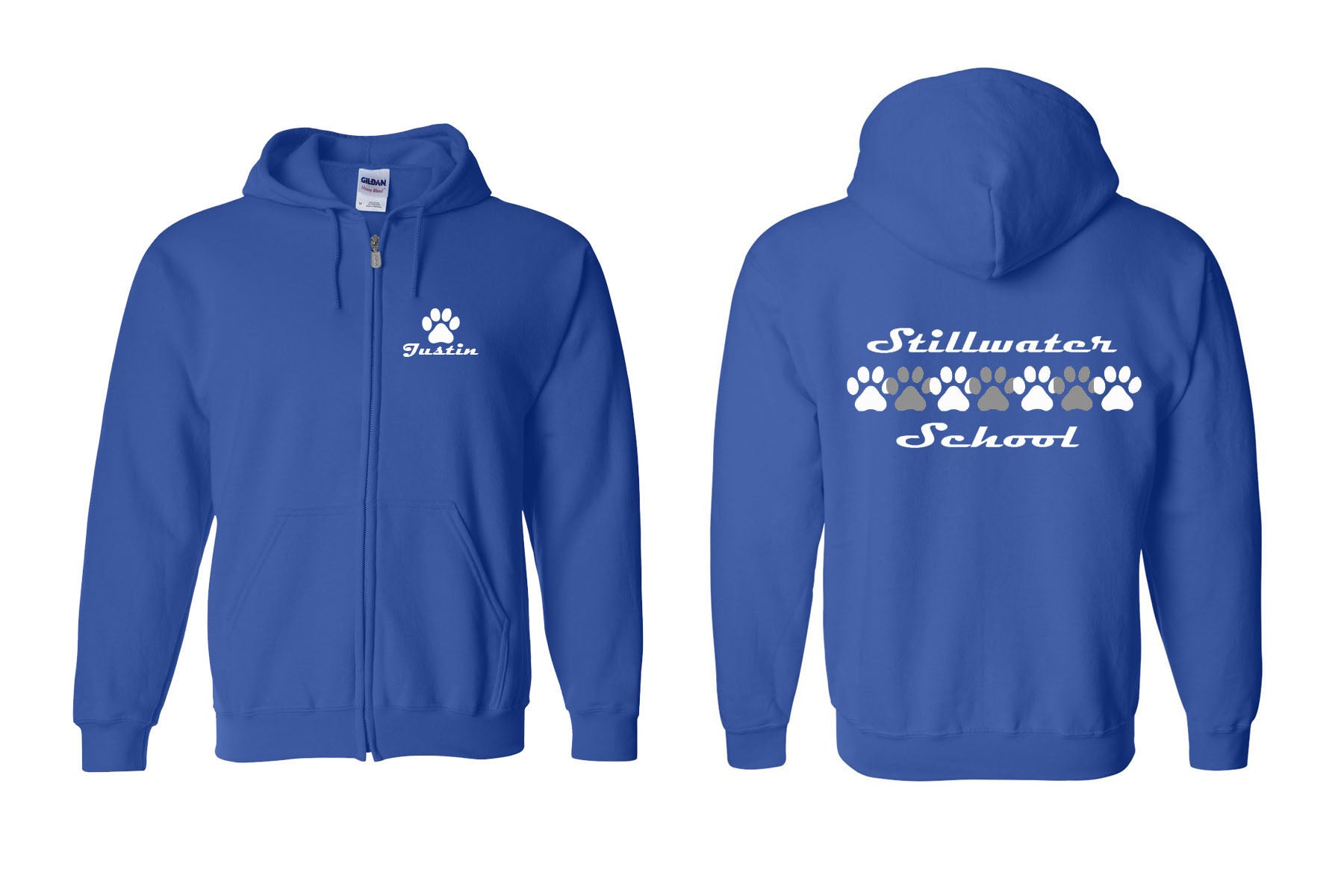 Stillwater design 3 Zip up Sweatshirt