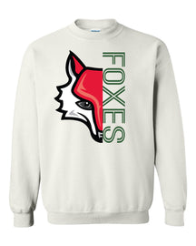 Half fox non hooded sweatshirt