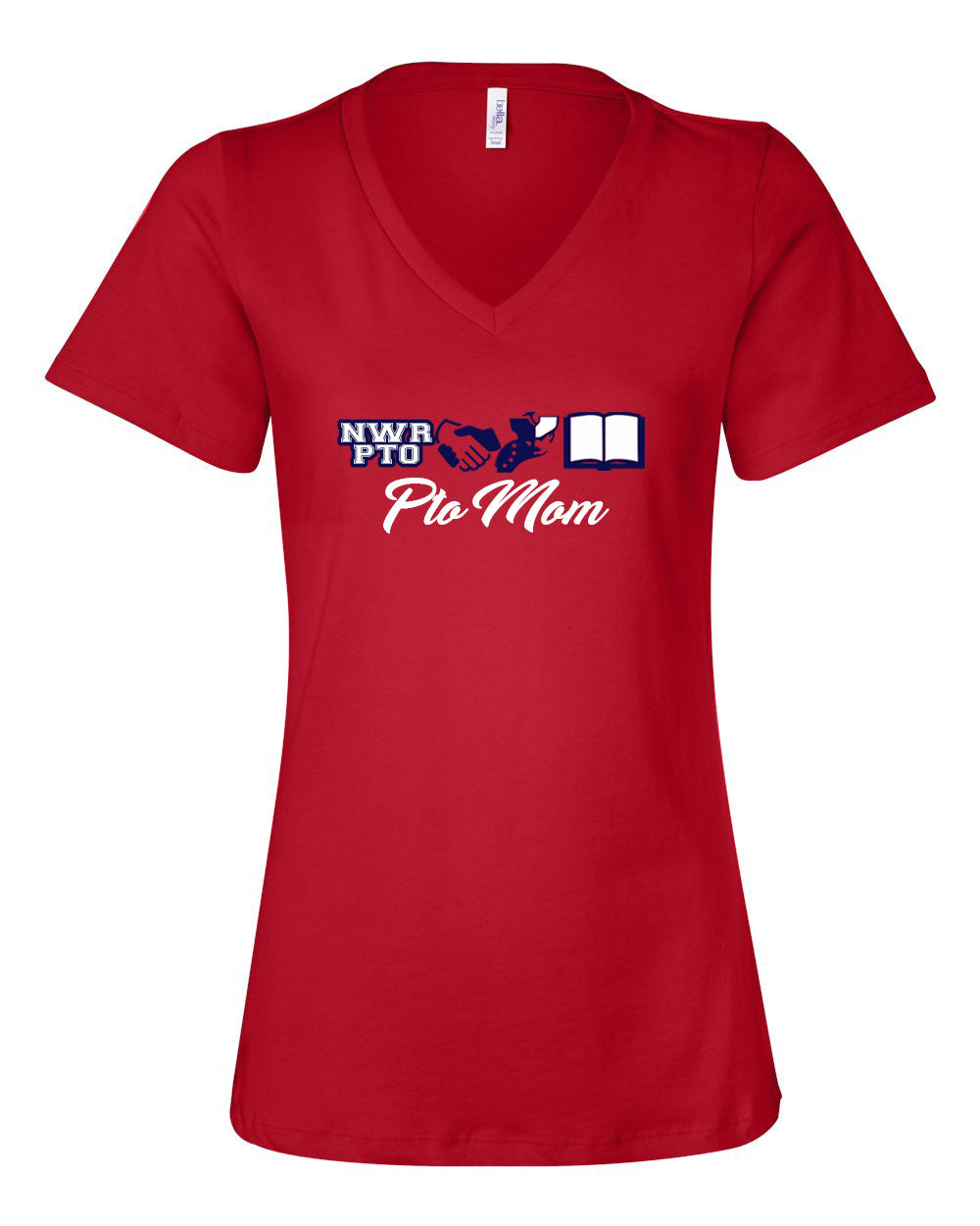 PTO mom V-neck T-shirt