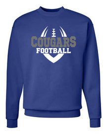 Cougars Football Design 2 Non Hooded Sweatshirt