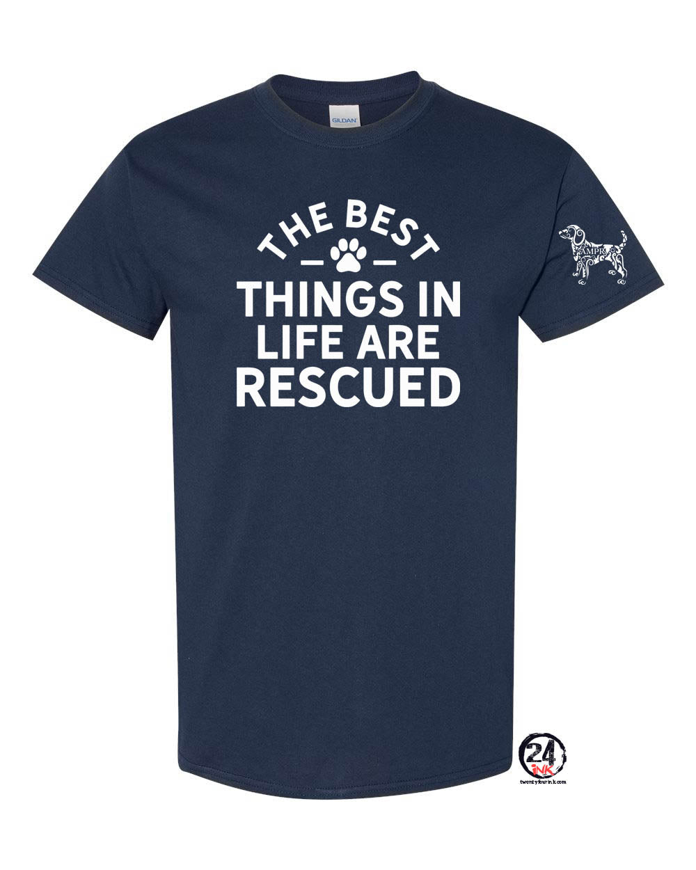 The best things in life are rescued t-Shirt