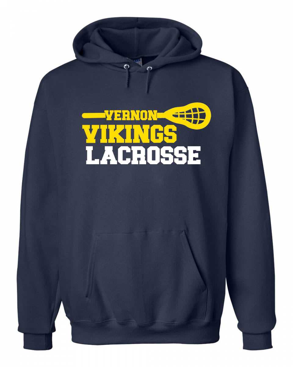 Vernon Vikings Lacrosse Hooded Sweatshirt