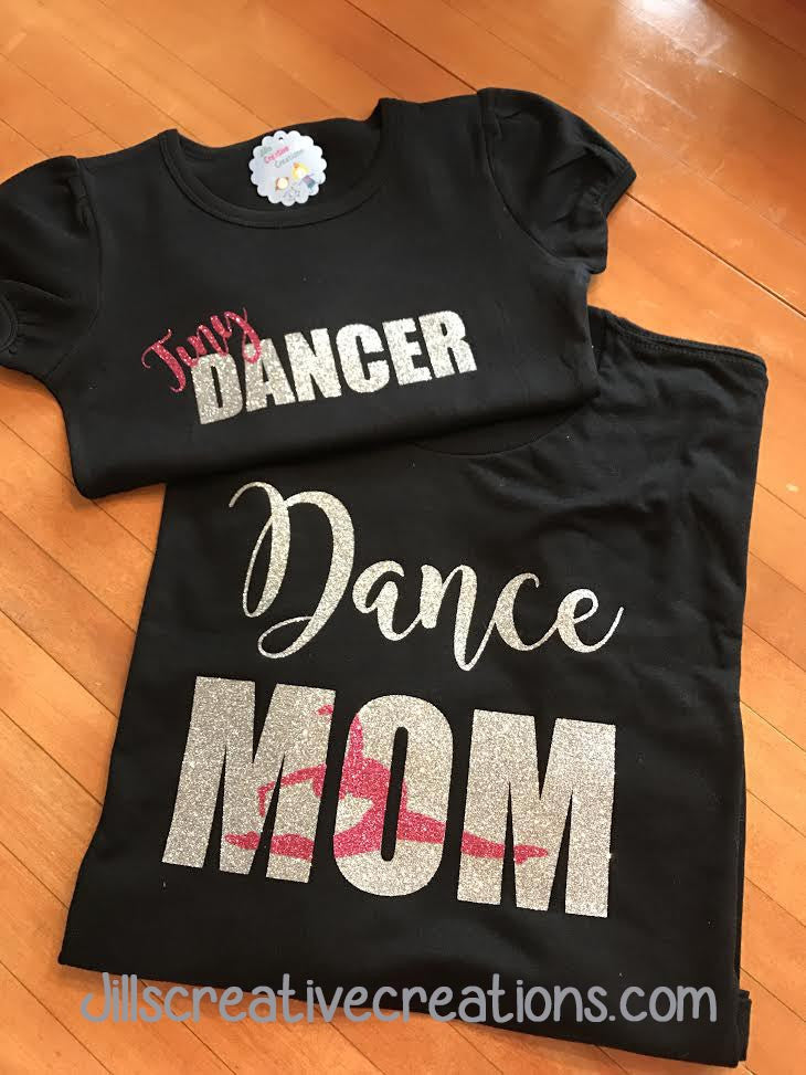 Dance Mom  and Tiny Dancer T-Shirt Set