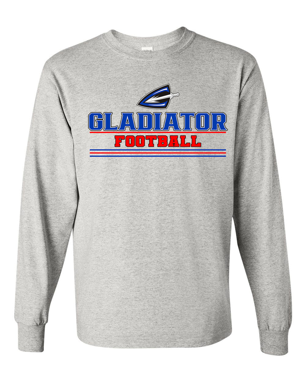 Gladiator Football Design 4 Long Sleeve Shirt
