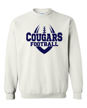 Cougars Football Design 2 Non Hooded Sweatshirt