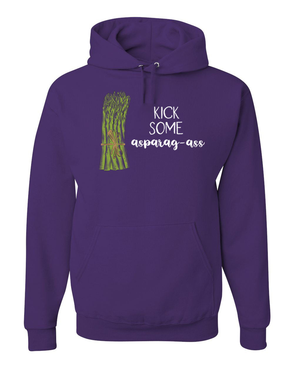 Kick some asparagus Hooded Sweatshirt