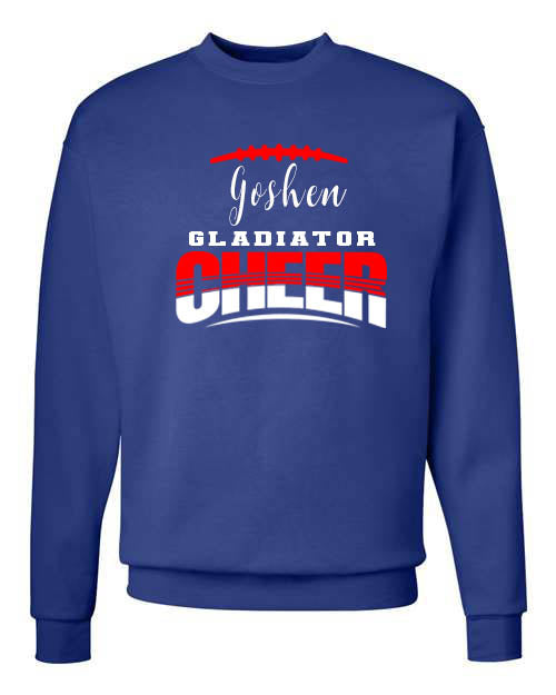 Goshen non hooded sweatshirt design 2