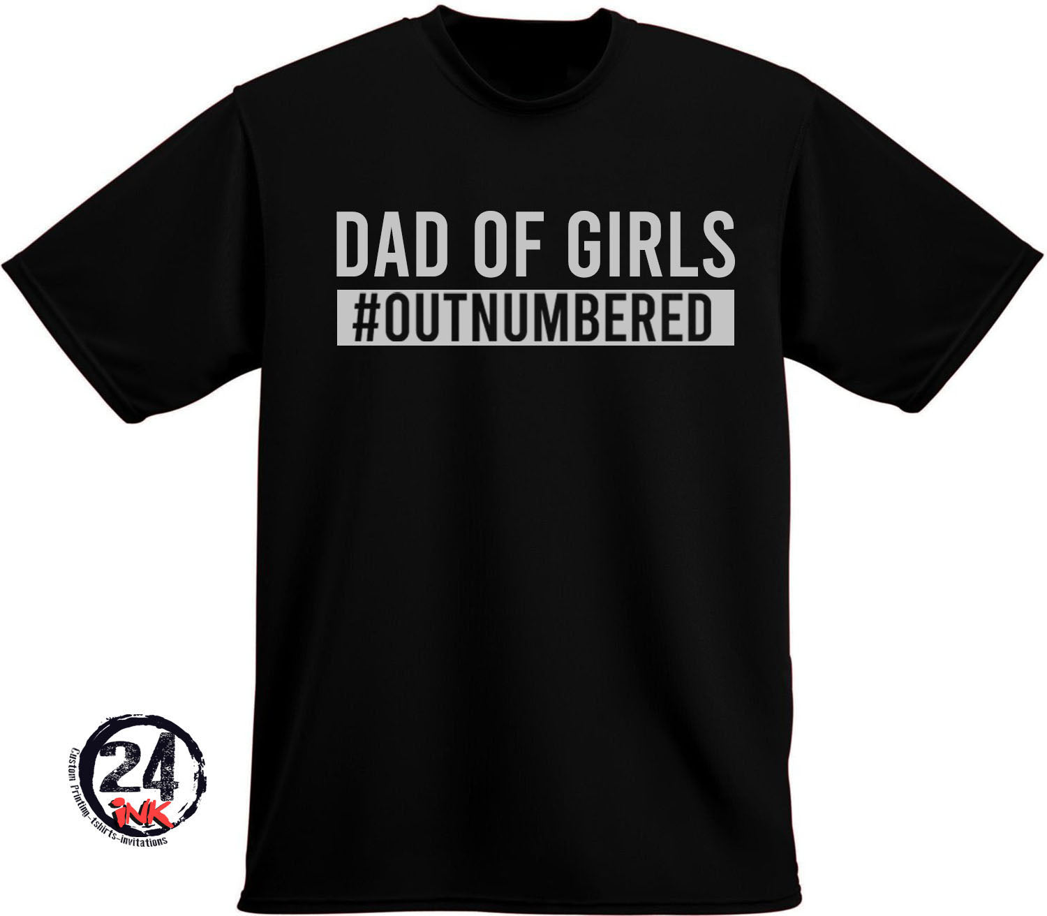 Father's Day Dad of Girls T-Shirt