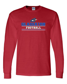 Gladiator Football Design 4 Long Sleeve Shirt