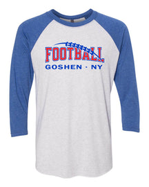 Goshen Football Design 2 raglan shirt