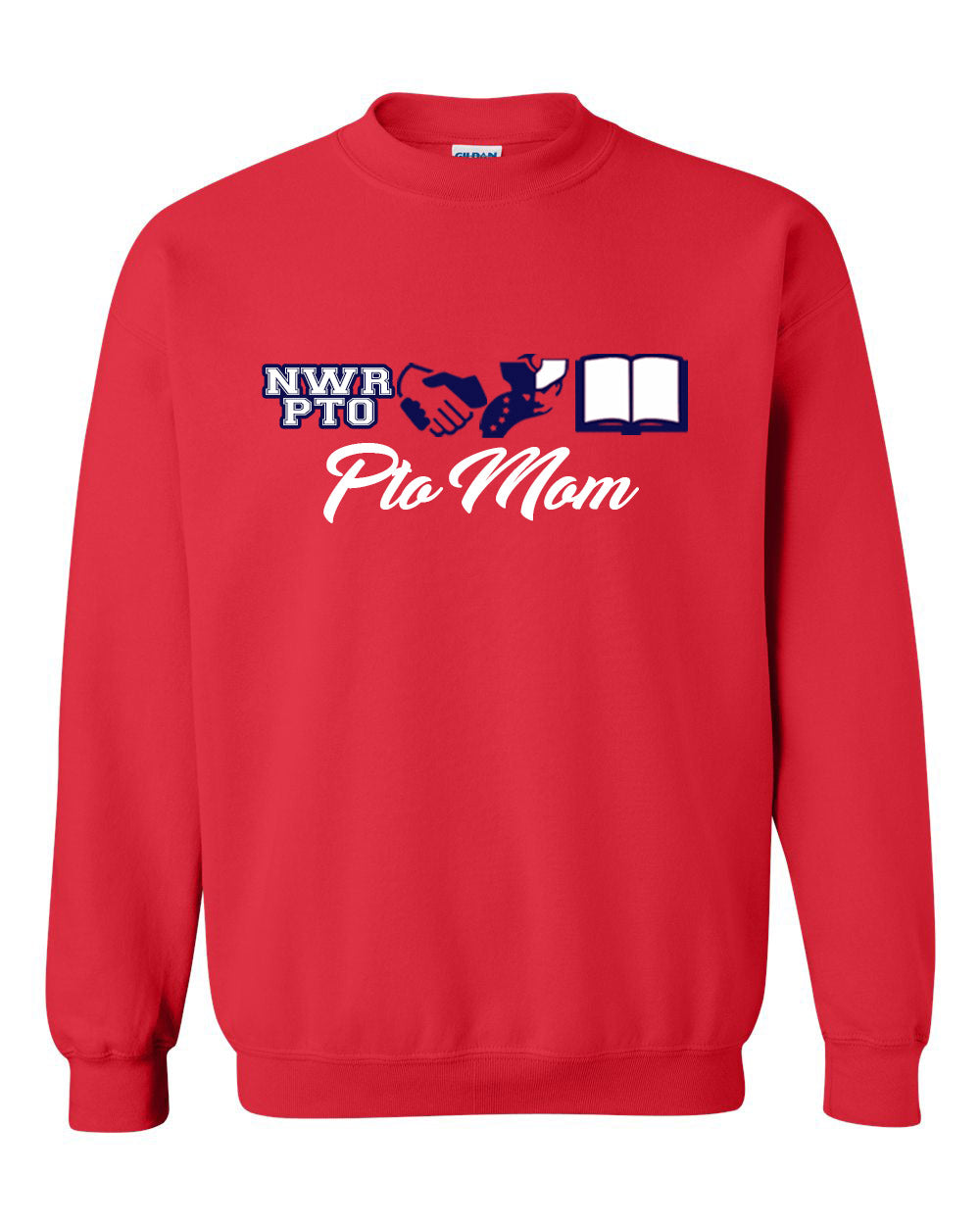 PTO Mom non hooded sweatshirt