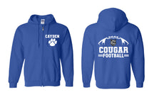 Cougars Football Zip up Sweatshirt