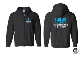 Perfect Pointe design 2 Zip up Sweatshirt