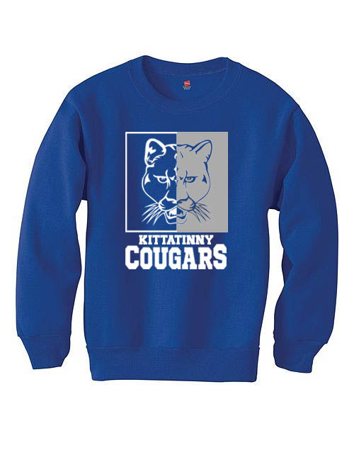 Kittatinny Cougars non hooded sweatshirt