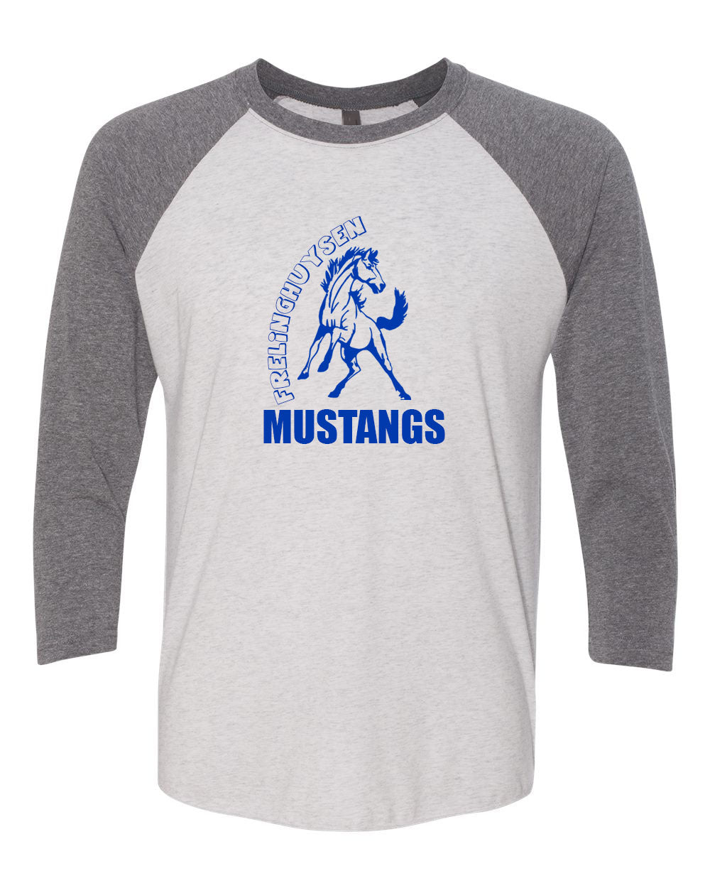 Mustangs design 4 raglan shirt
