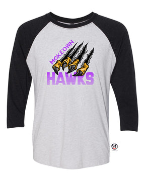 Hawk Claws Raglan shirt