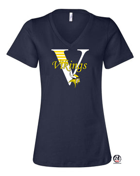 Vernon Design 5 V-neck T-shirt