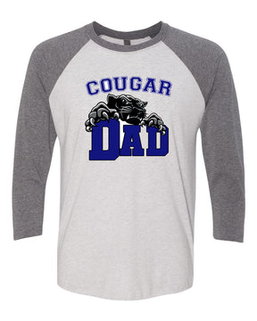 Cougar dad raglan shirt