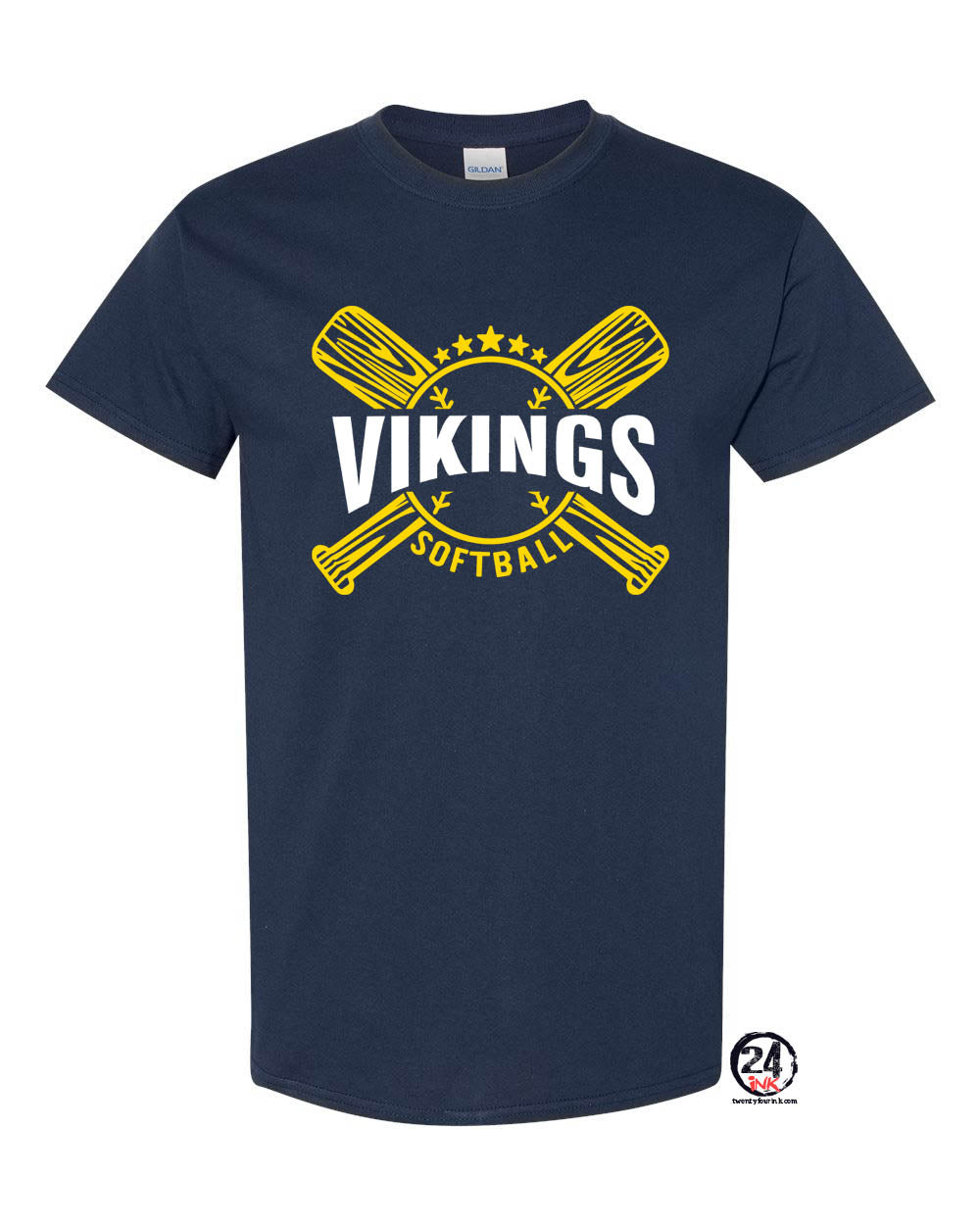 Vikings Bats Softball t-Shirt