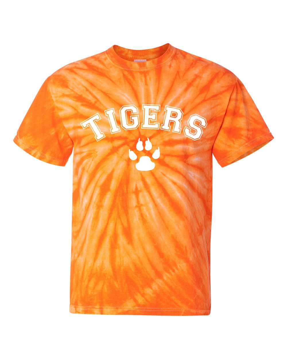 Tigers Design 3 Tie Dye t-shirt