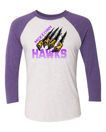 Hawk Claws Raglan shirt