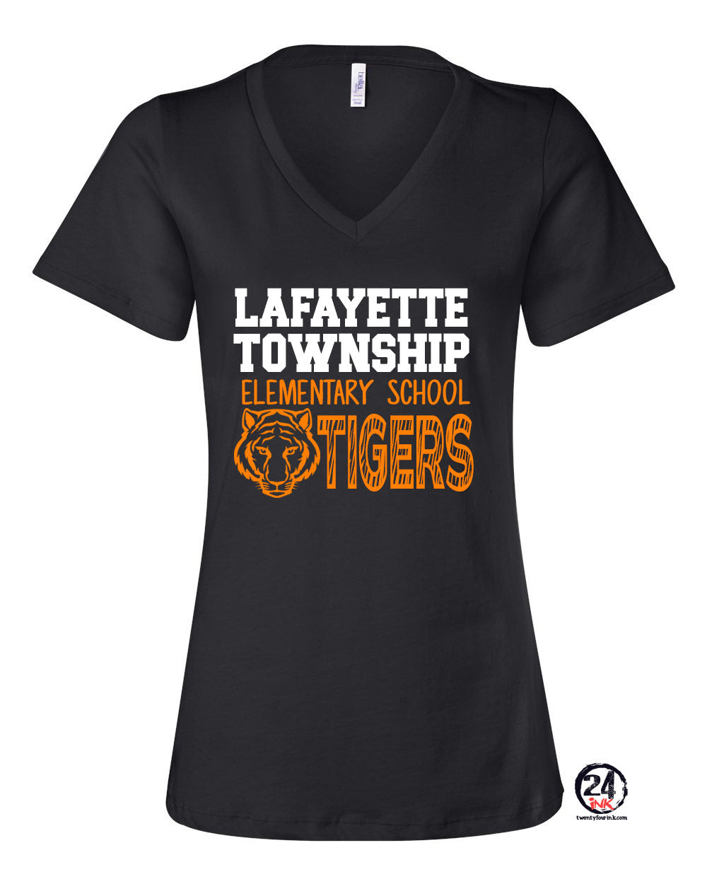Lafayette Tigers Design 11 V-neck T-Shirt