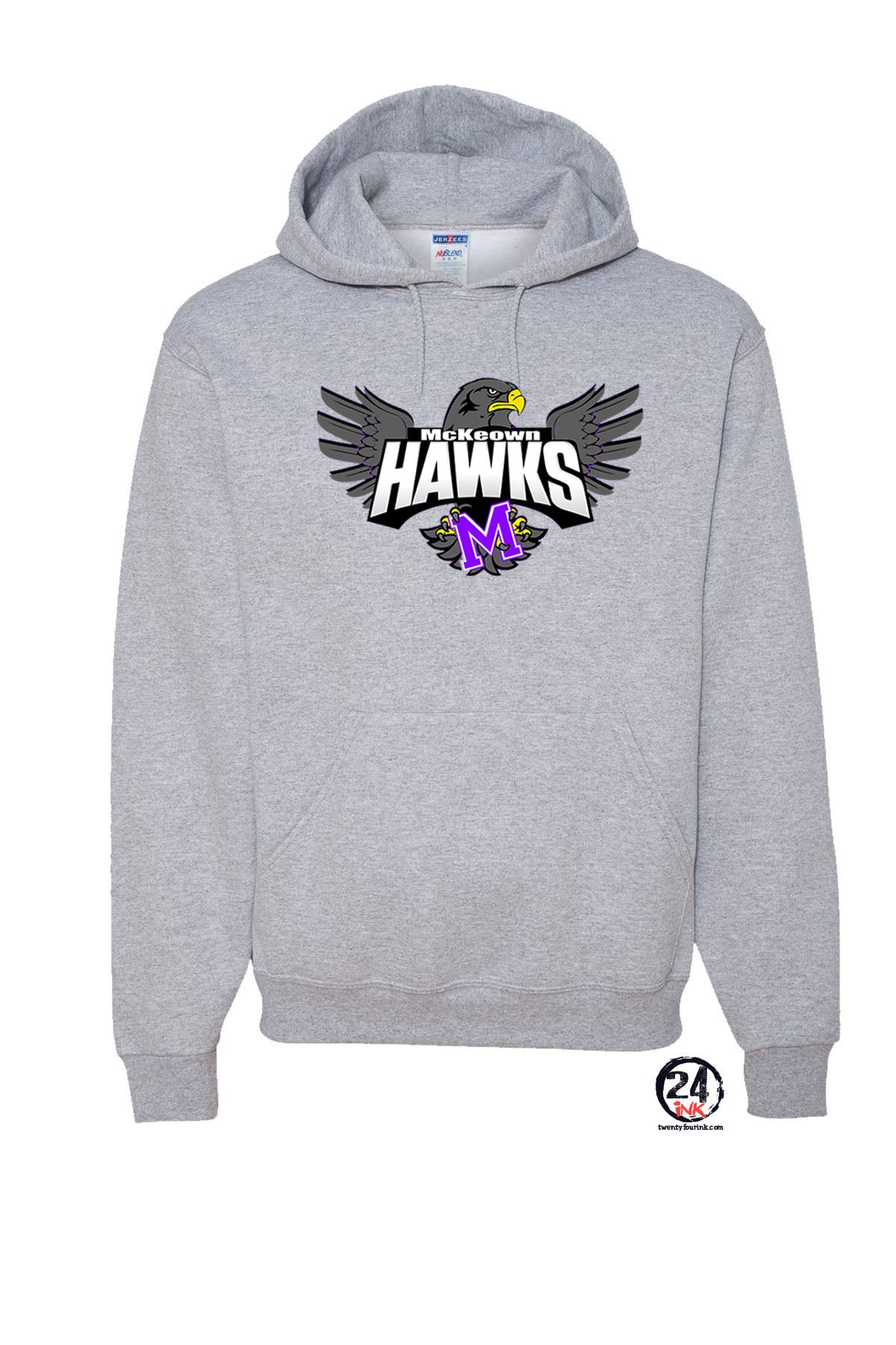 Flying Hawk Hooded Sweatshirt