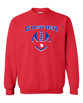 Goshen Football non hooded sweatshirt