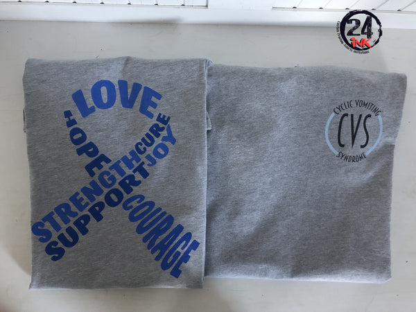 CVS Awareness T-Shirt, Cyclic vomiting syndrome, walk shirts