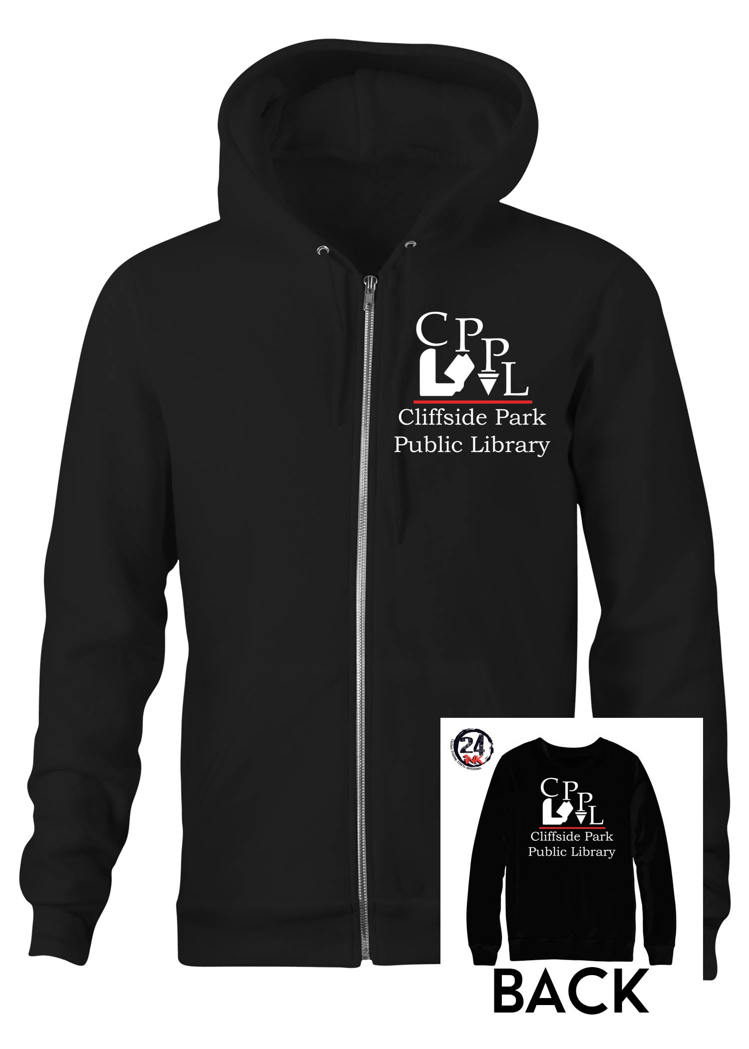 Cliffside Park Library Zip up