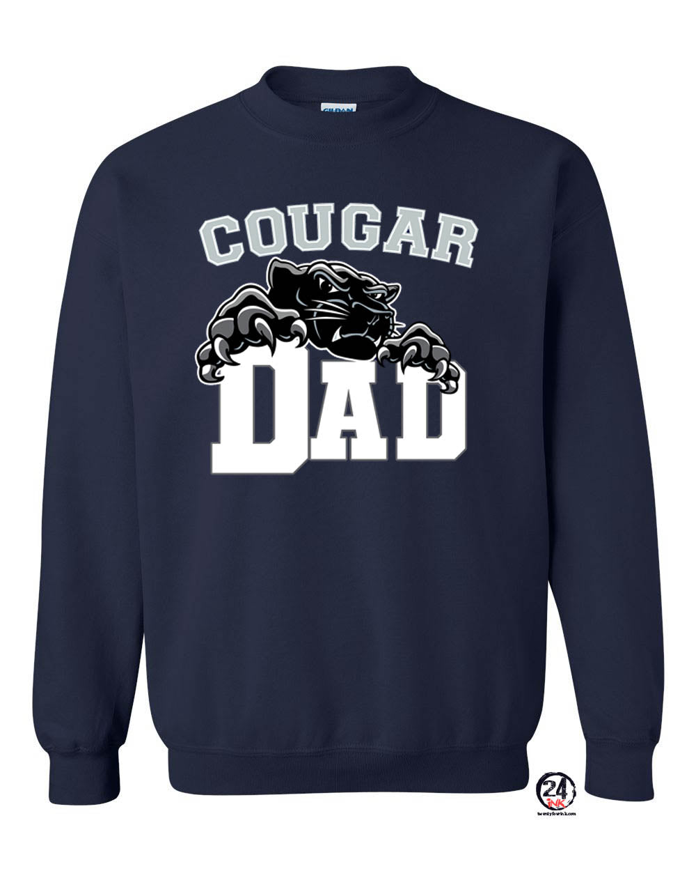 Cougar Dad non hooded sweatshirt