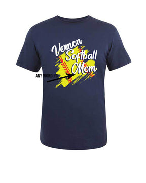 Vernon Softball Mom T-shirt