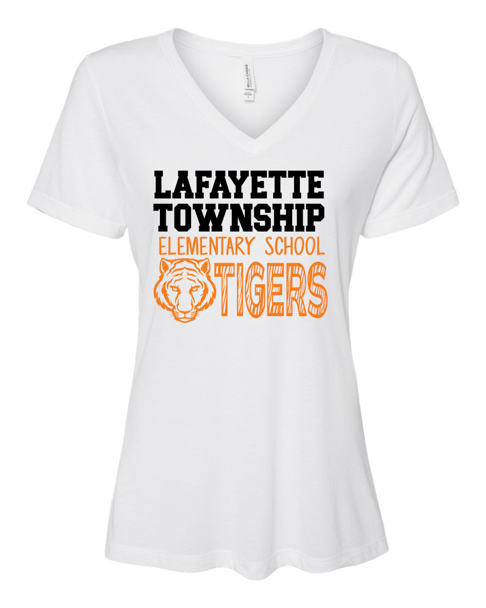 Lafayette Tigers Design 11 V-neck T-Shirt