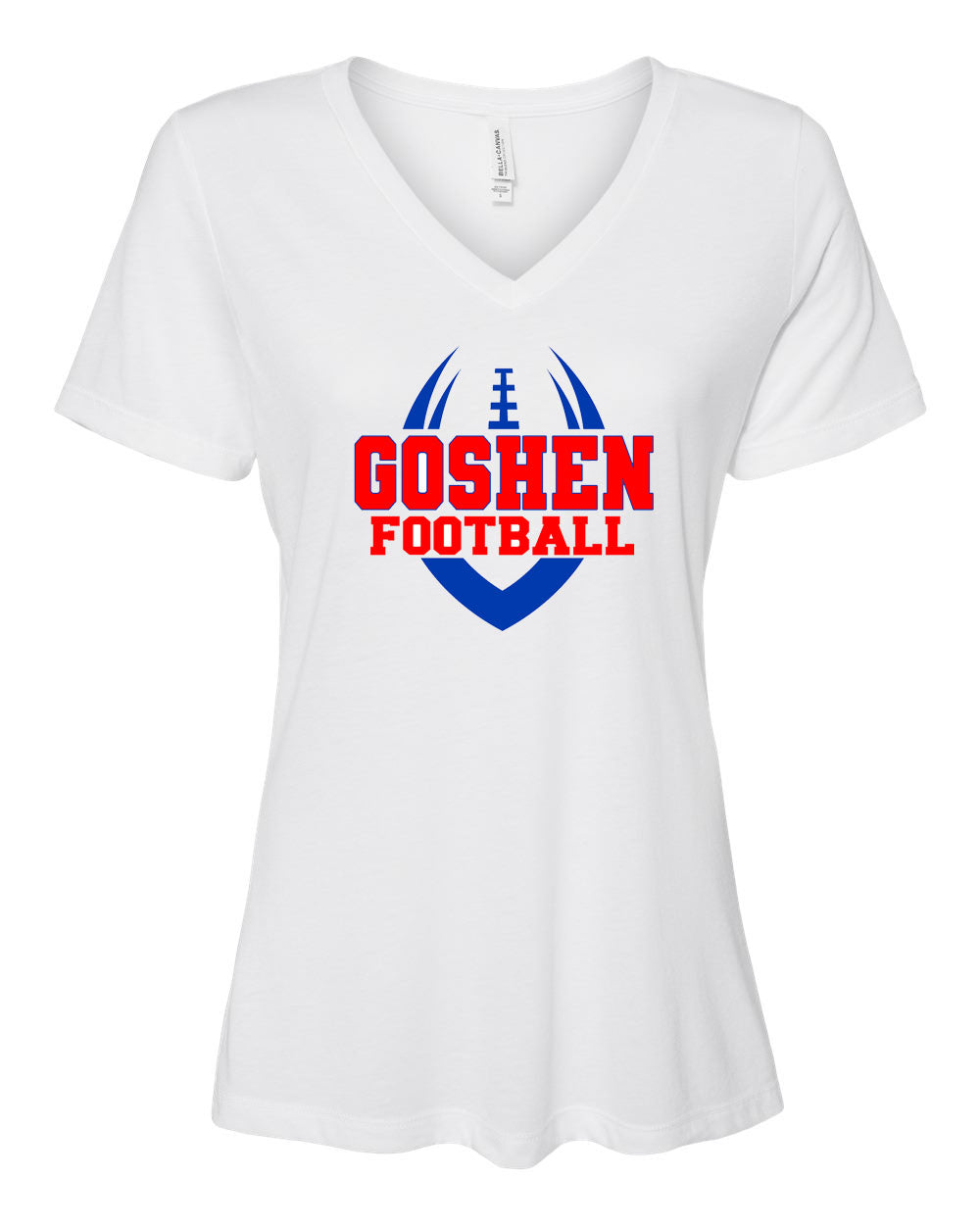 Goshen Football Design 1 V-neck T-Shirt