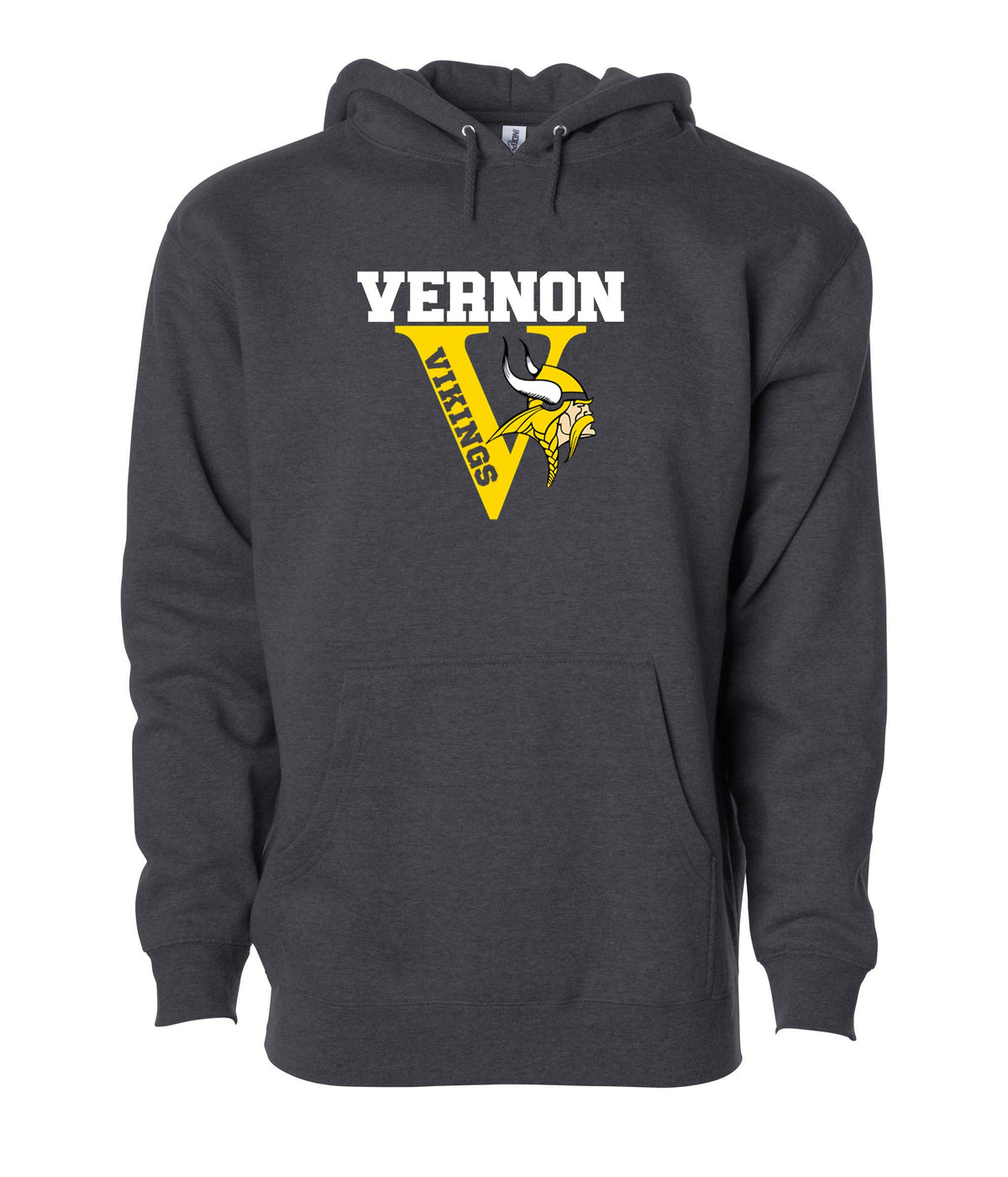 V with Viking Hooded Sweatshirt