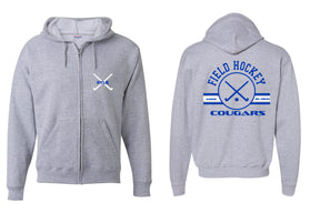 Kittatinny Jr High Field Hockey design 1 Zip up Sweatshirt