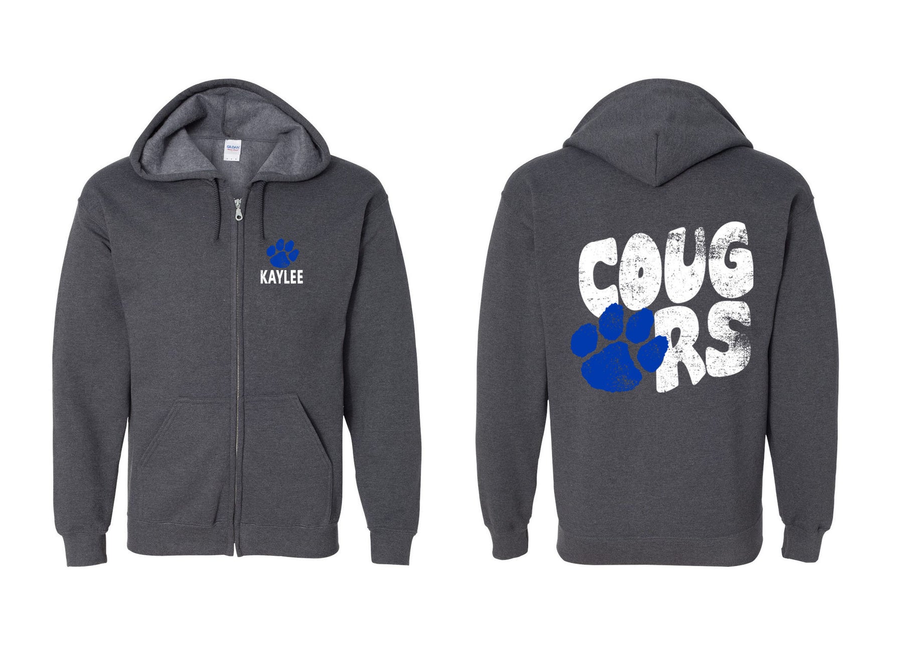 Krhs design 2 Zip up Sweatshirt