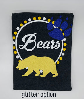 Bears Design 9 V-neck T-Shirt