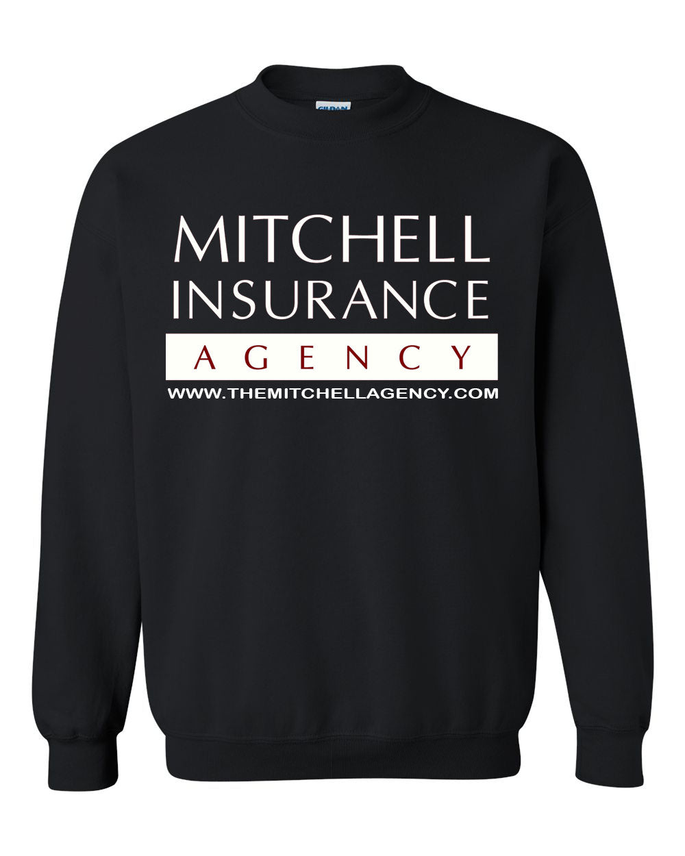 Mitchell Agency Front non hooded sweatshirt