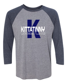 Kittatinny Wrestling Design 5 raglan shirt