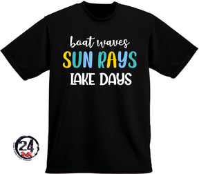 Boat Waves T-Shirt, Lake