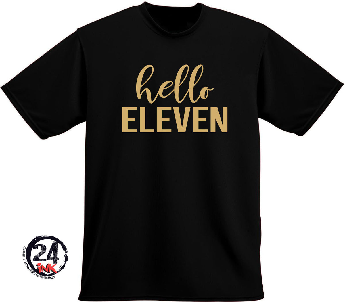 Hello Eleven Birthday Shirt