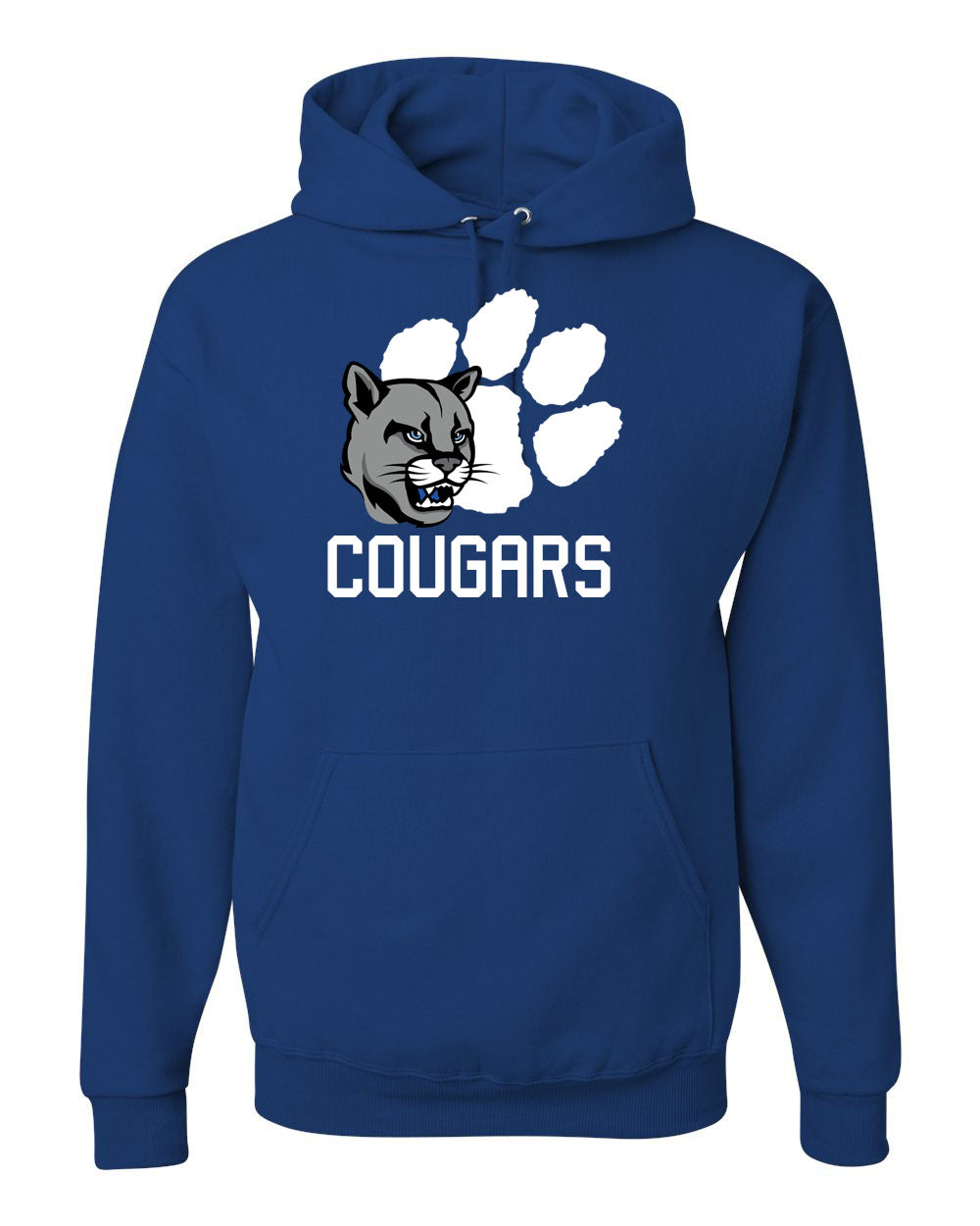 Cougars Paw Hooded Sweatshirt