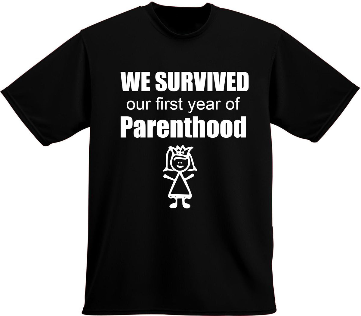We survived the first year of parenthood t-shirt