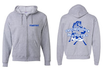 Mustangs design 9 Zip up Sweatshirt