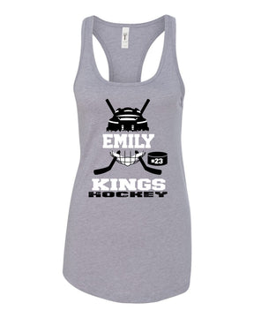 Kings Hockey Design 1 Racerback Tank Top