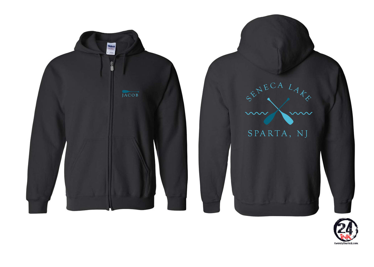 Seneca Lake design 5 Zip up Sweatshirt