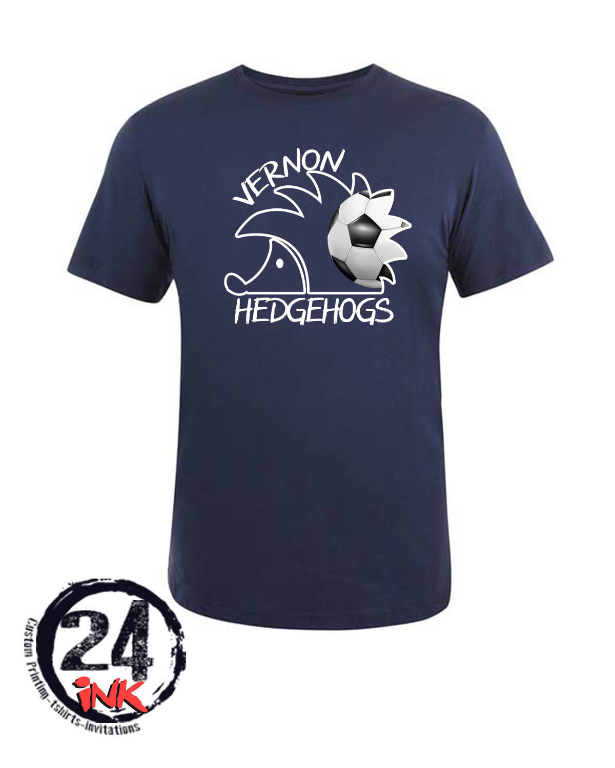 Hedgehogs Soccer Short Sleeve Shirt