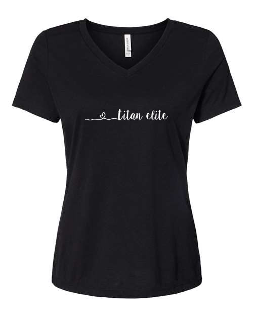 Titan Elite Heart V-neck T-shirt