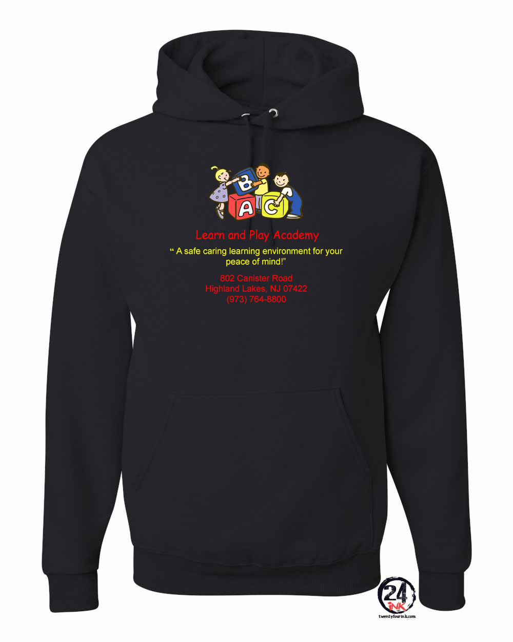 Learn and Play Hooded Sweatshirt